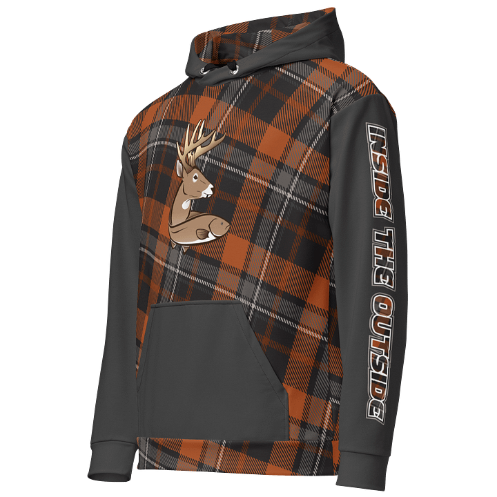 Orange Tartan Hoodie product image (2)