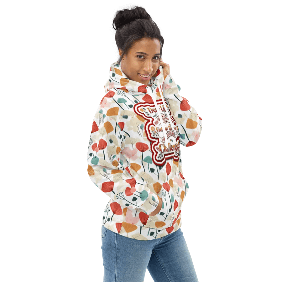 Funny Life Quote All Over Print Hoodie product image (5)