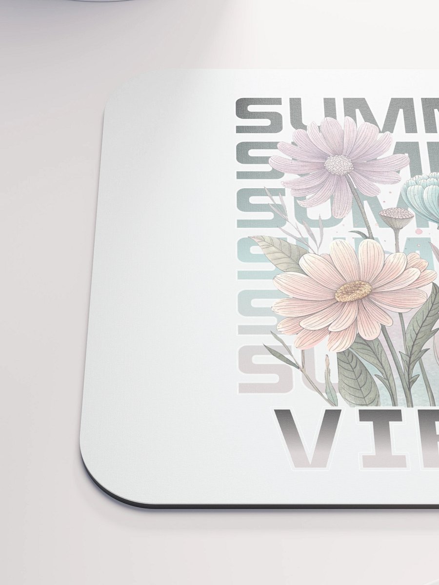 Summer Vibes Boho Flowers Floral Mouse Pad product image (6)