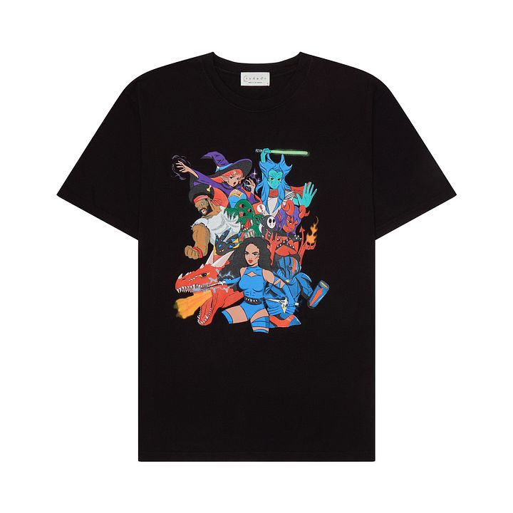 Black Character T-shirt product image (1)