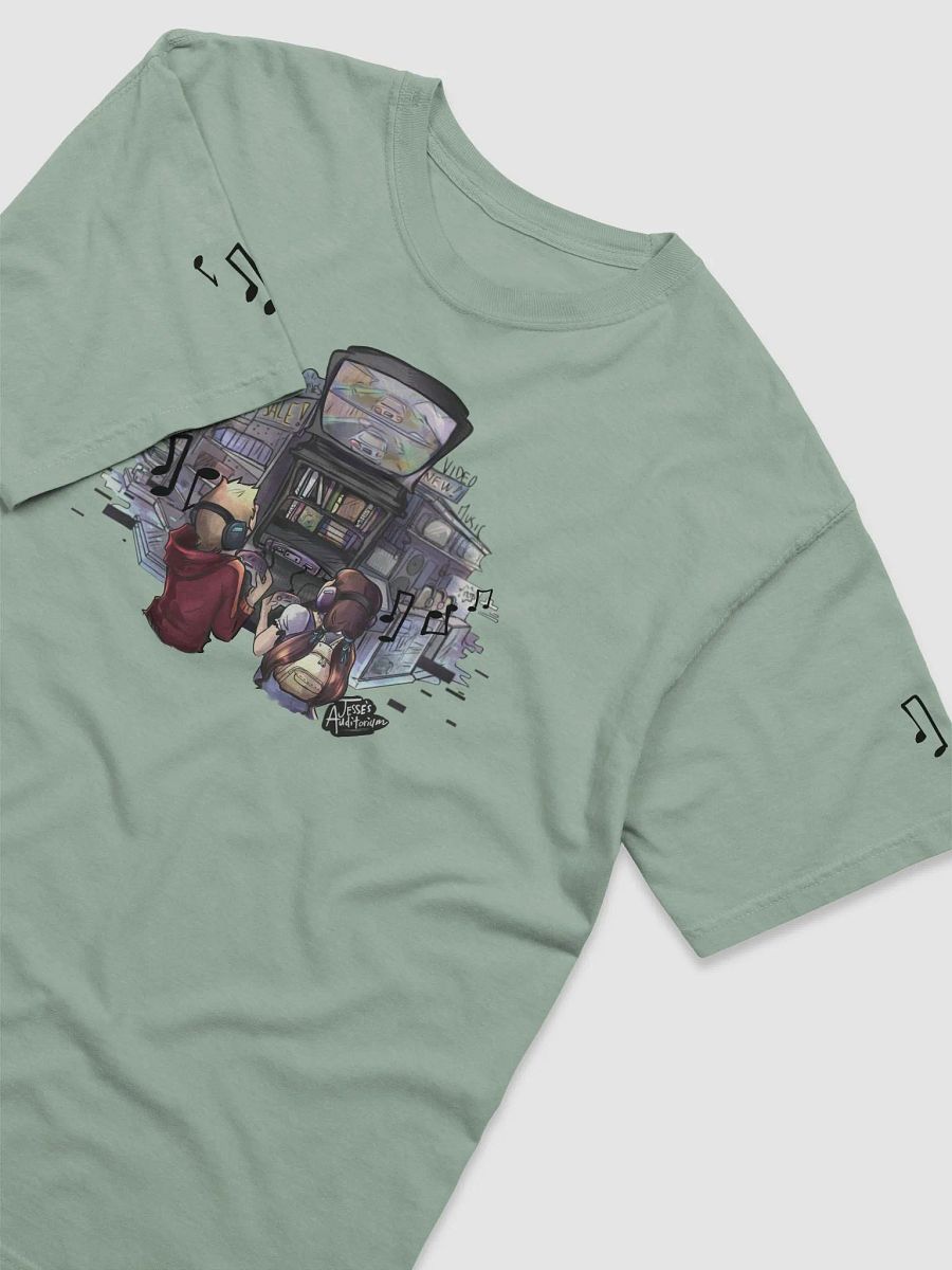 Nostalgia Tee - Black Note Sleeves (Multi-Color Design) product image (4)