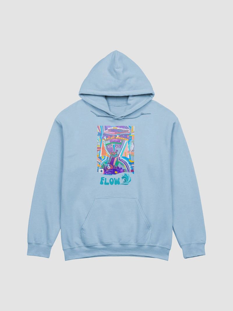 Comfy Hoodie, light colours, FLOW