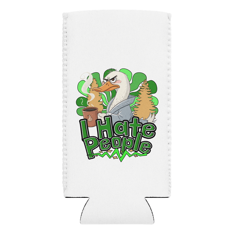 I Hate People Goose Quirky Can Cooler product image (1)