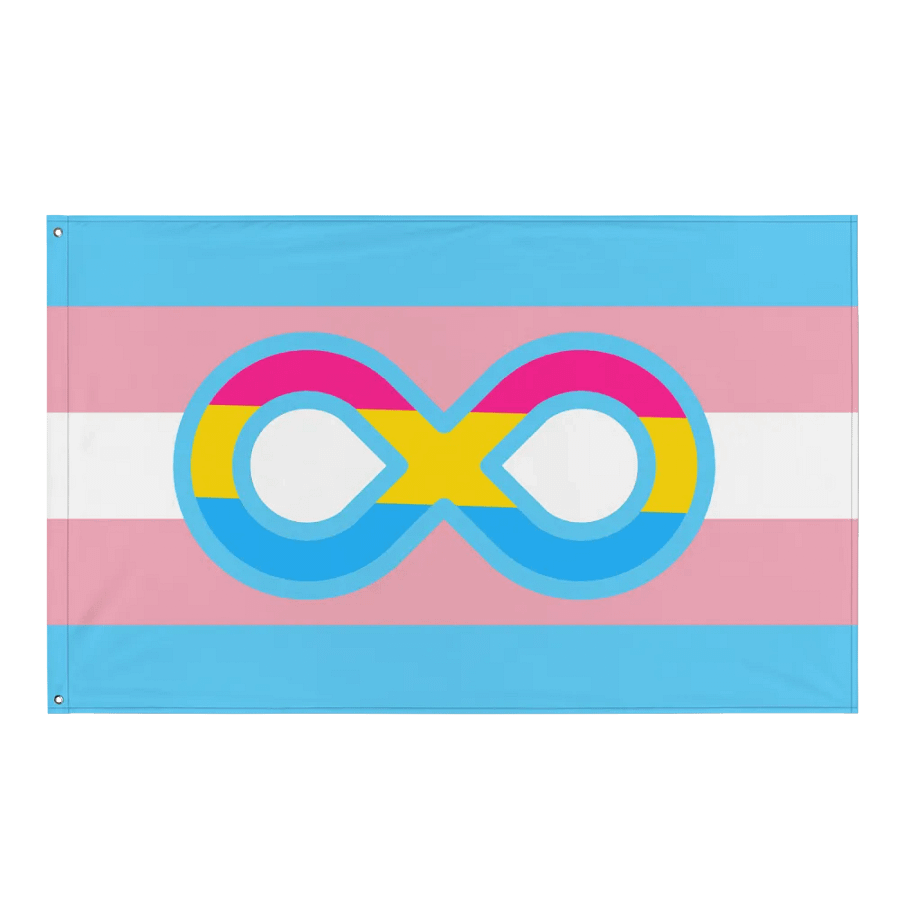 Trans Pansexual Autistic Flag product image (1)