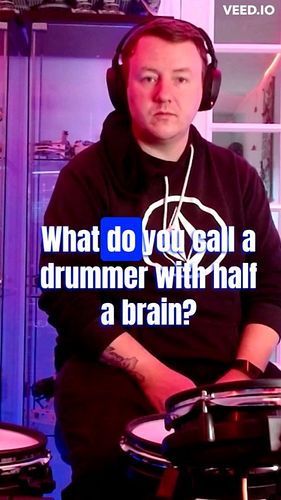 Gifted for being a drummer yeah #commedy #humor #hahaha #funny #drumjokes #tts #captions #instatwitch #twitchgram #Drummers #...
