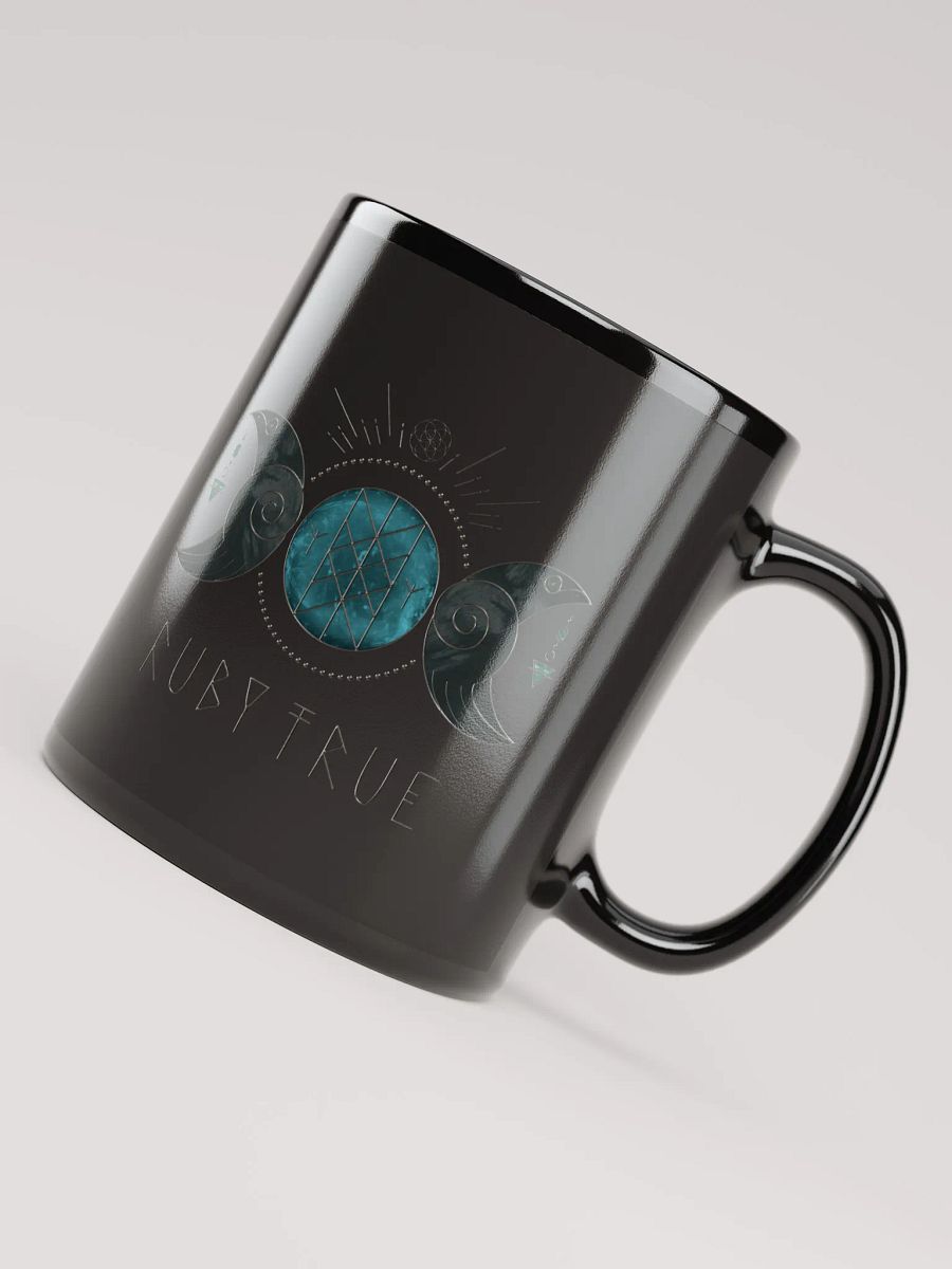 Ruby True Rune Black mug product image (4)