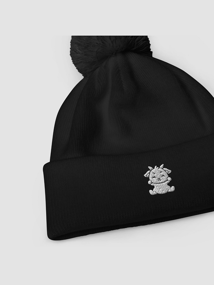 WHITE BOOGIE BATISTA Pom-Pom Beanie product image (2)