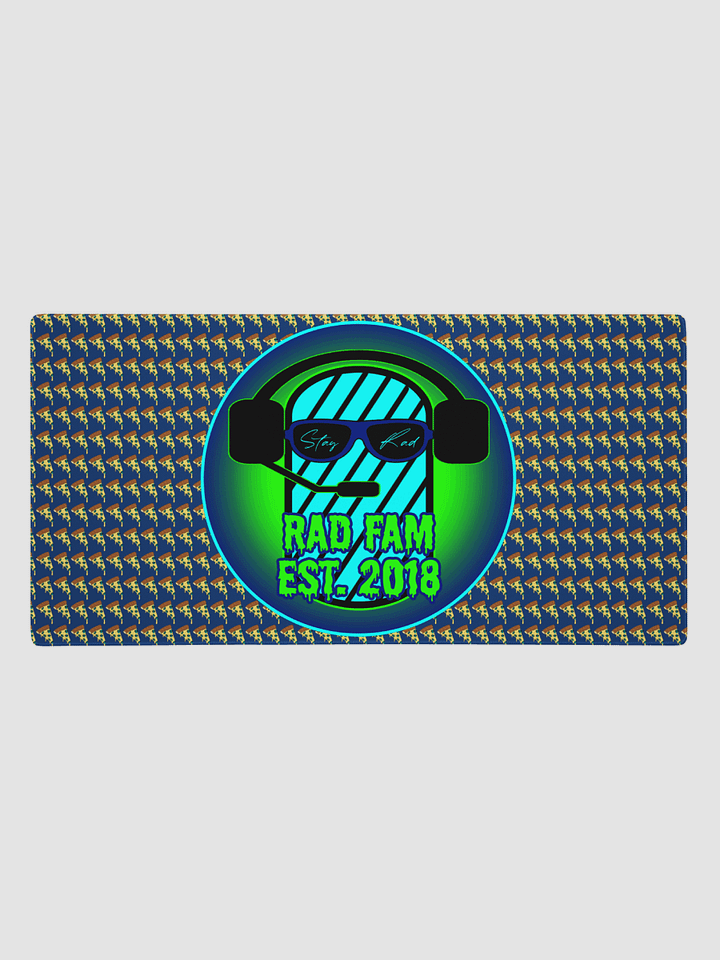 Rad Fam Gaming Mousepad (Blue) product image (1)