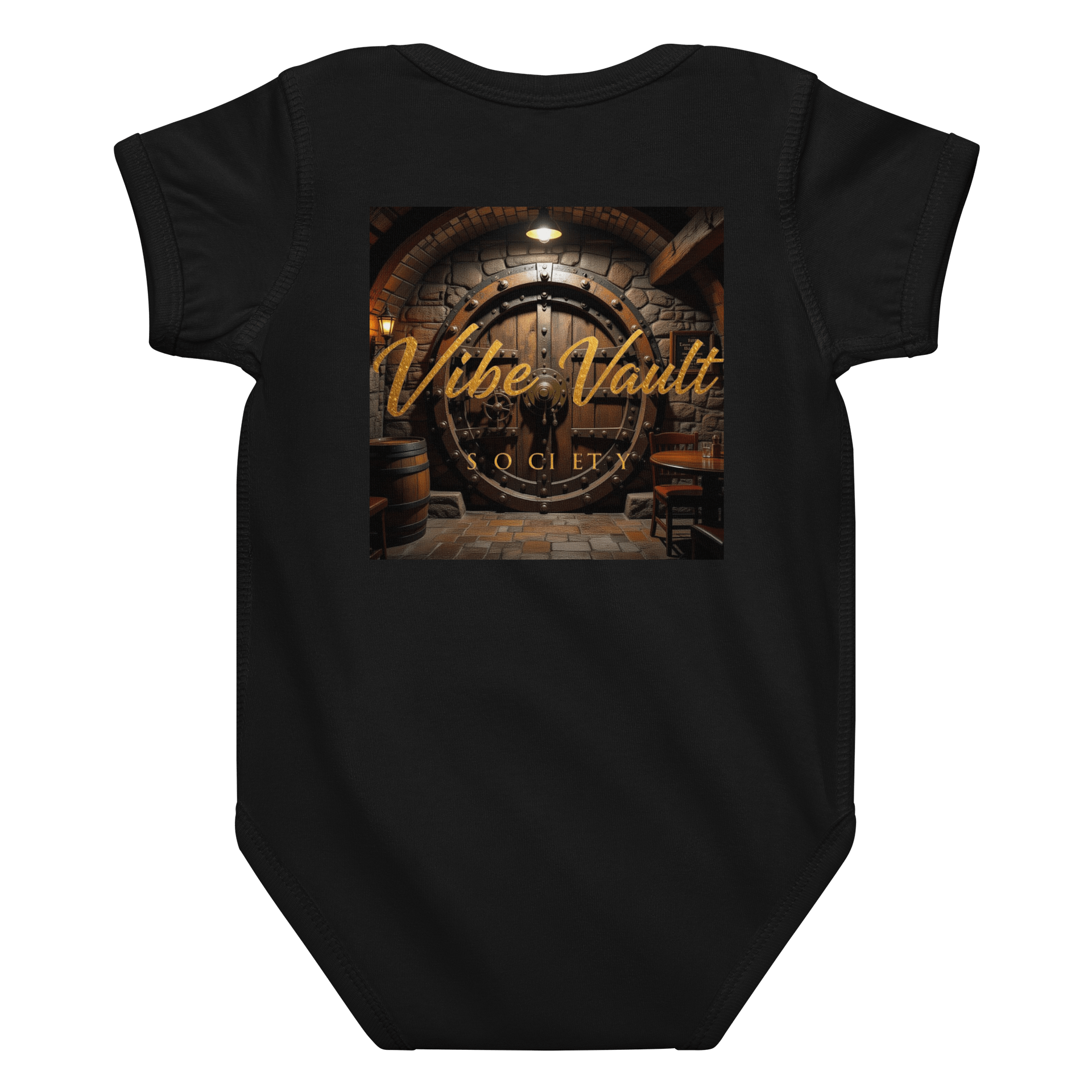 Golden Vibe Baby Bodysuit product image (2)