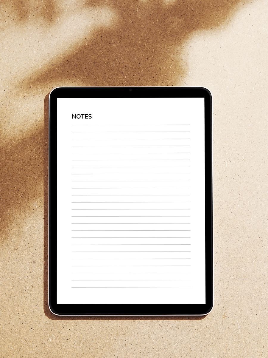 Minimalist Planner & Journal - Undated product image (8)