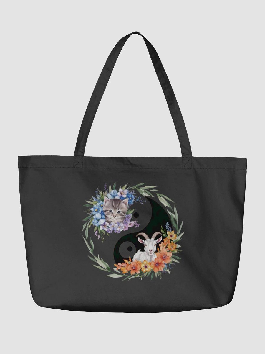 Yin-Yang Floral Harmony Tote product image (2)
