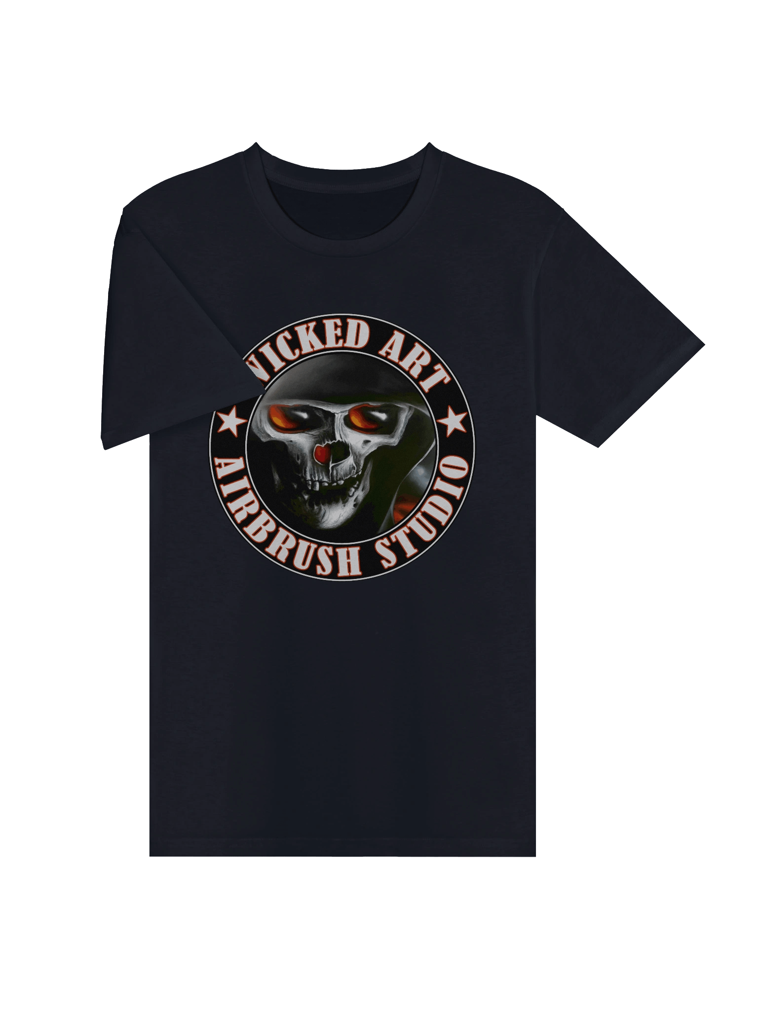 Wicked Art Skull Emblem T-Shirt product image (10)