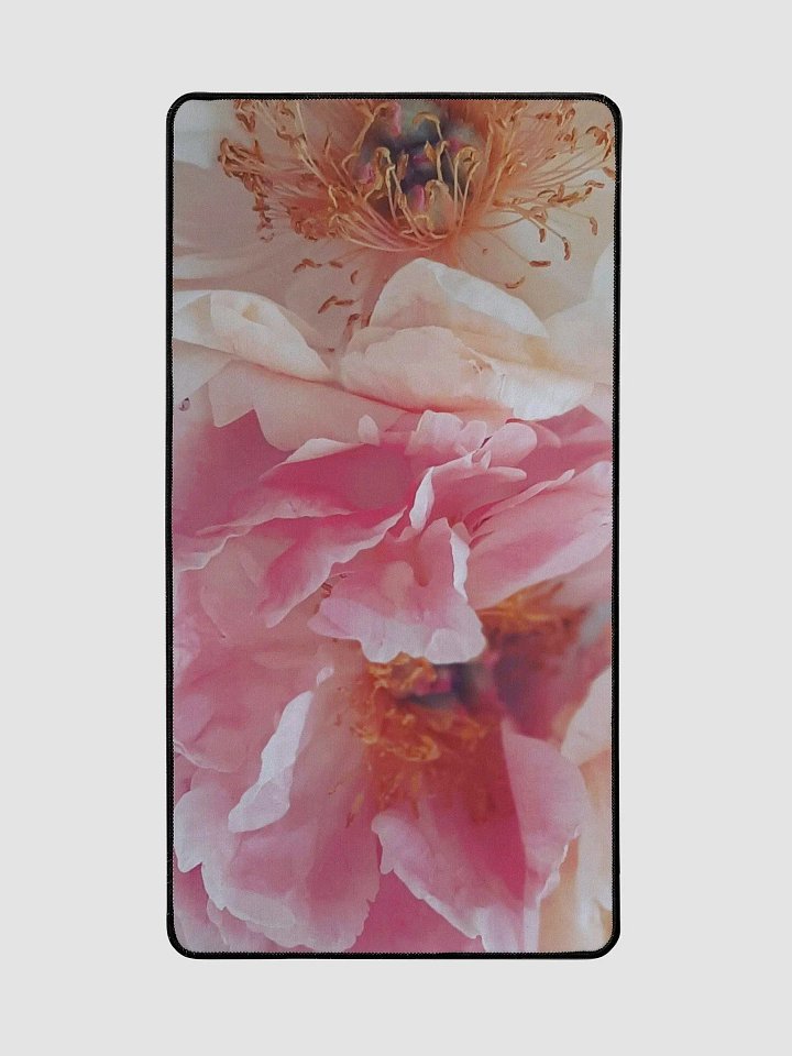 Elegant Flower Blossoms Desk Mat product image (2)