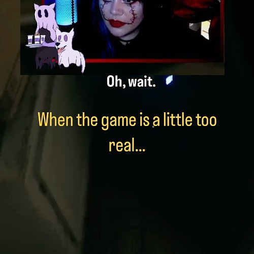 When the game gets a little too real… 💀💀

Game: Crimson Snow 

Join me for horror games and Shananigans every week on Twitch ...