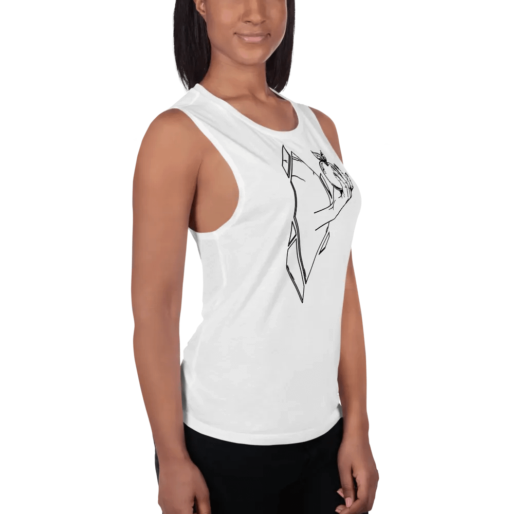 Hand in Mirror Flowy Muscle Tank product image (19)