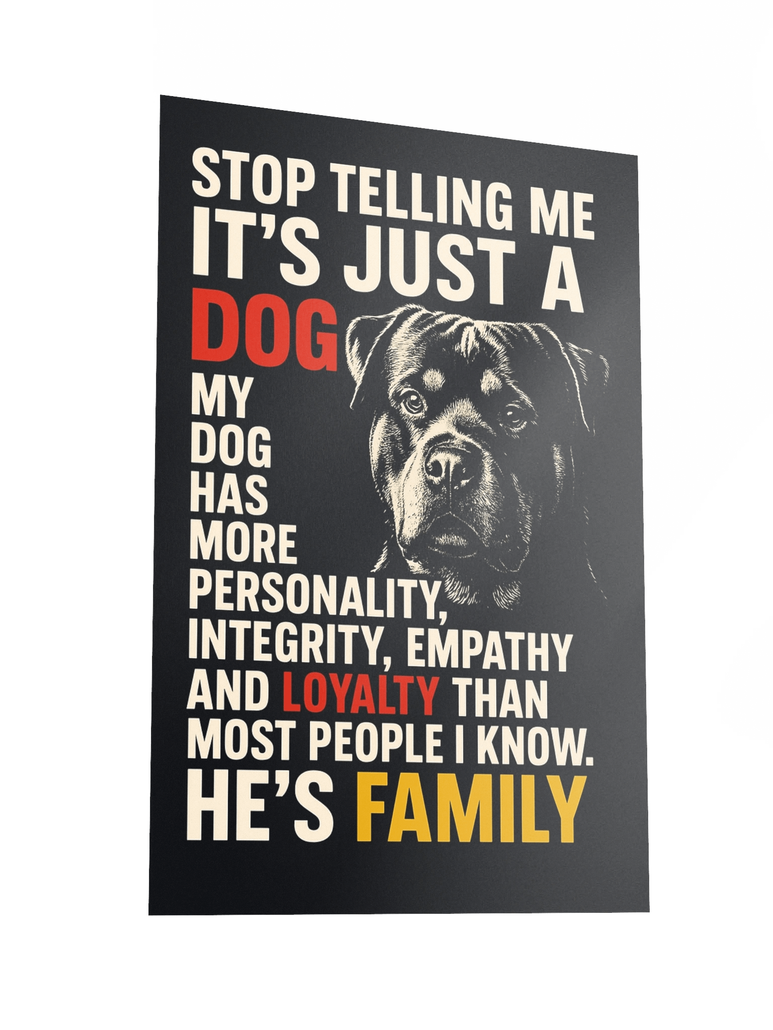 Family Rottweiler Poster product image (5)