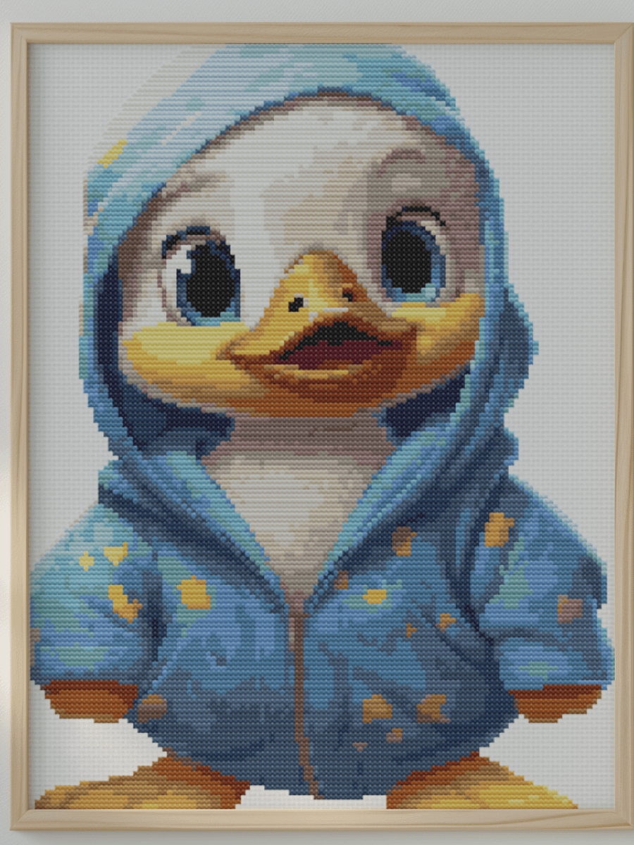 Cozy Quacks Cross Stitch Pattern product image (3)