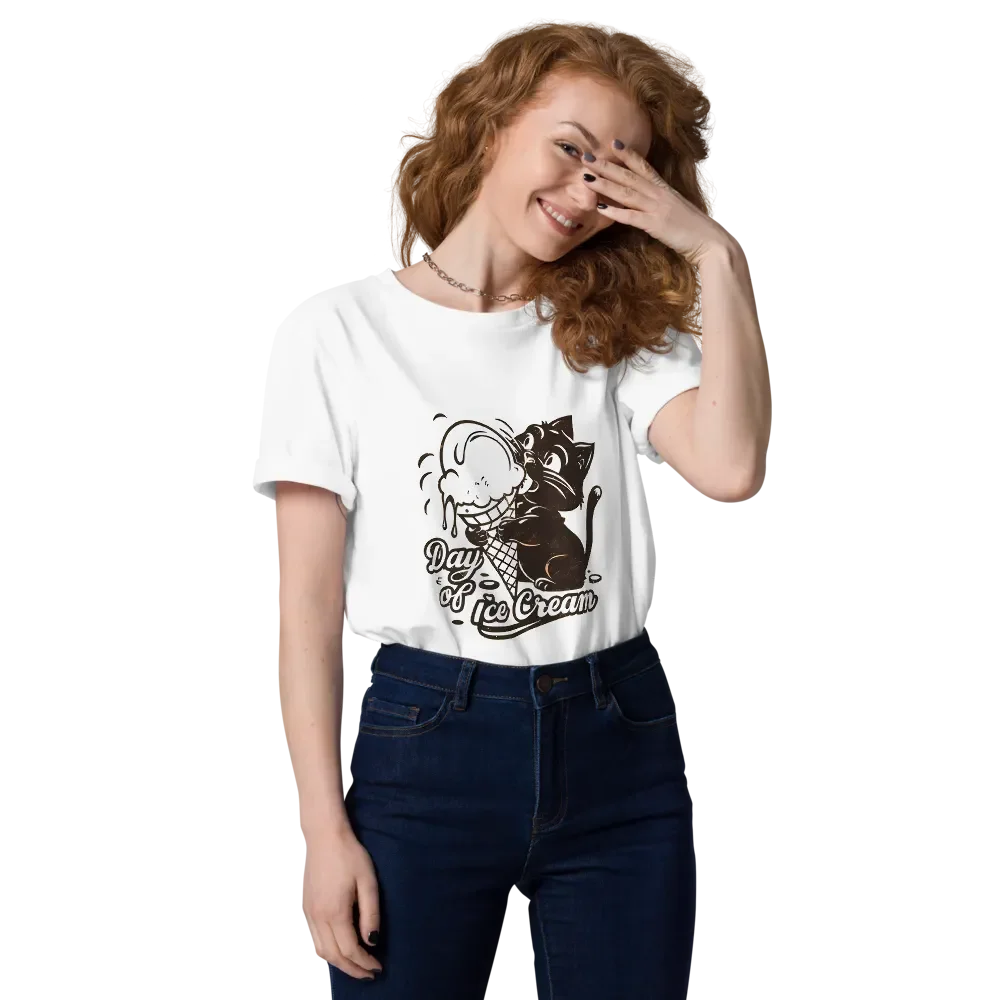 Whiskerlicious Ice Cream Cat Tee product image (2)