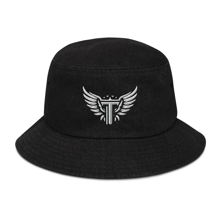 Winged Monogram Denim Bucket Hat product image (1)