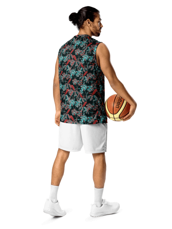 Tropi-cool | Recycled Unisex Basketball Jersey product image (2)
