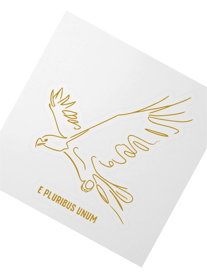 Eagle Kiss Cut Sticker product image (2)
