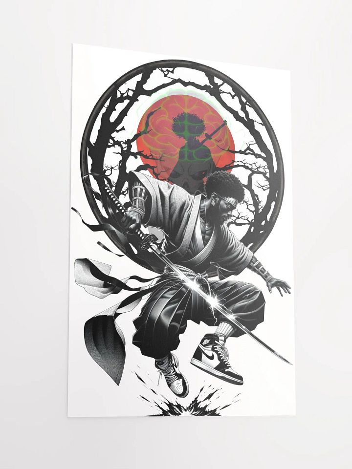 Black Samurai Poster product image (4)