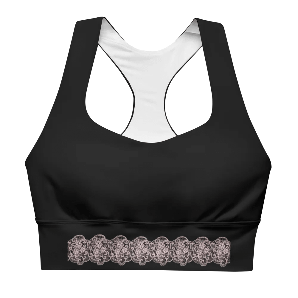 Lace Pink Premium Sportswear Longline Sports product image (5)