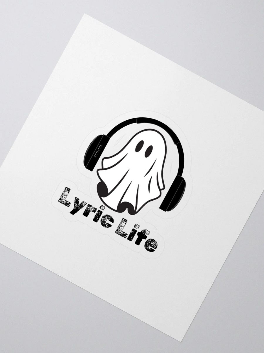 Boo-tiful Ghost Kiss Cut Stickers product image (2)