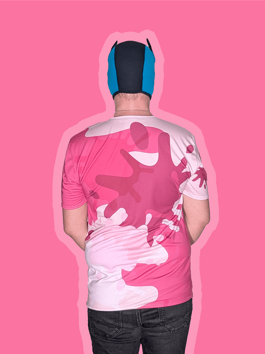Chaos Splatter Shirt - Hot Pink product image (3)
