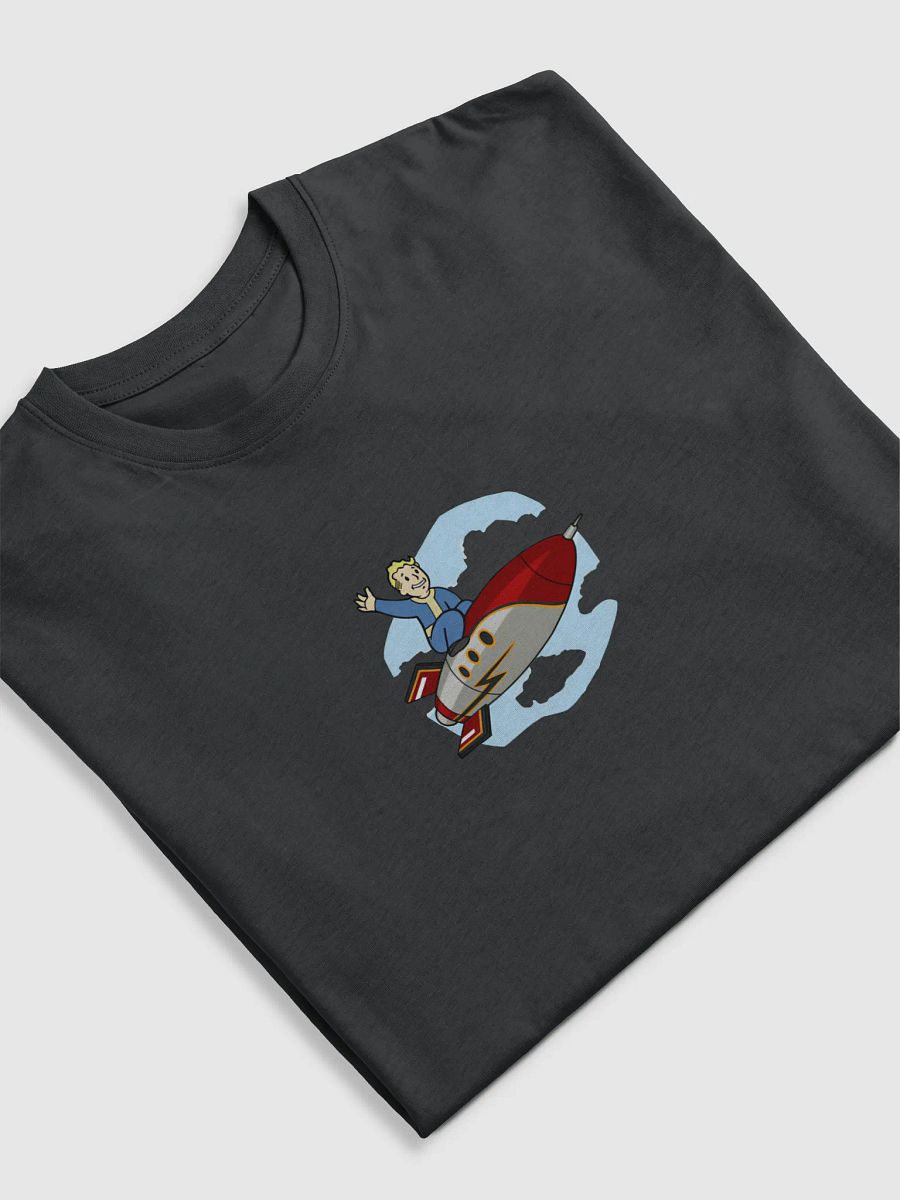 Fallout 76 Rocket Vault Boy Vault-Tec T-Shirt product image (5)