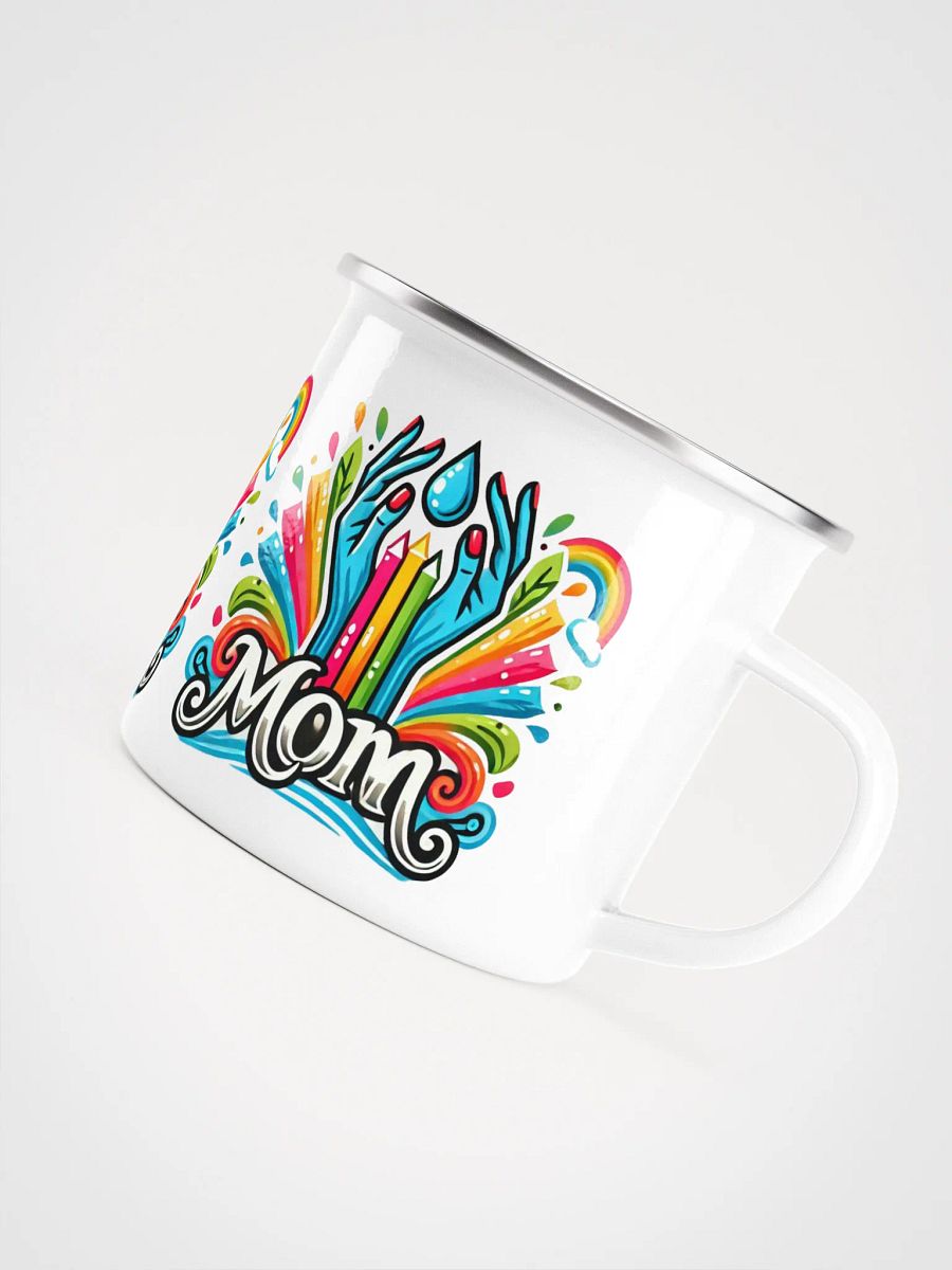 Artistic MOM Enamel Mug product image (5)