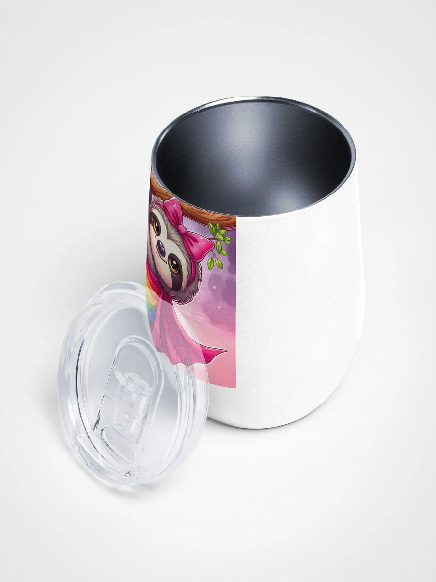 Pris- Sleepy Socialist Pride-Wine Tumbler product image (3)