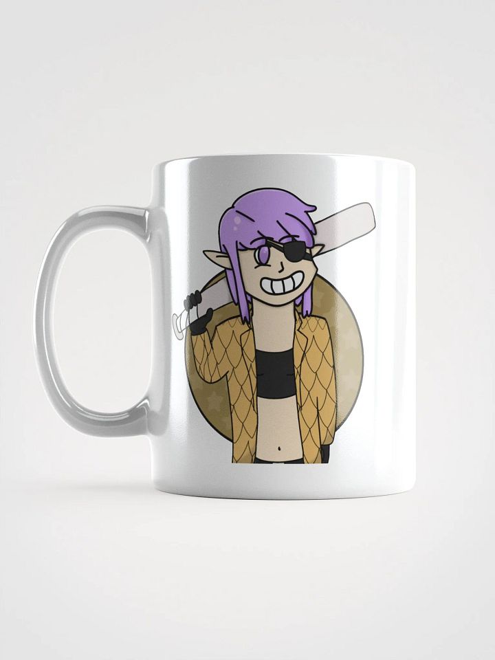 loki in majima outfit white mug product image (2)