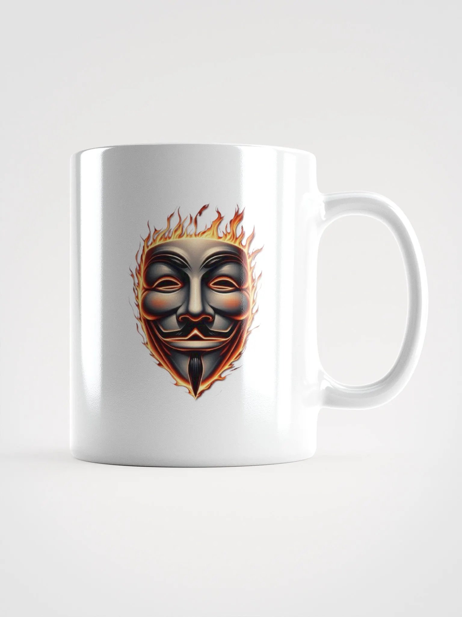 Guy Fawkes Fire Mug product image (3)