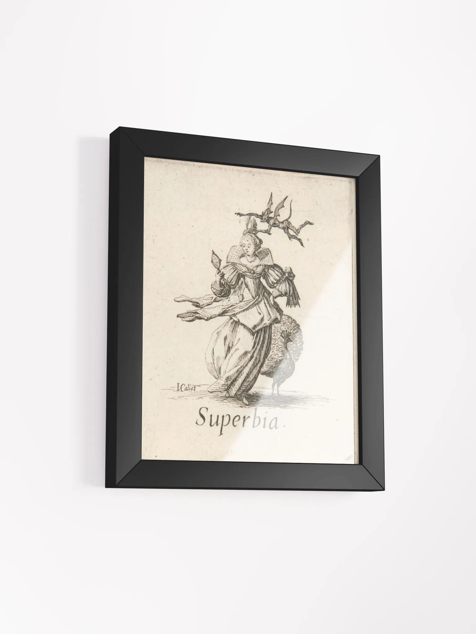 Deadly Sin: Pride ❖ Framed Print product image (3)