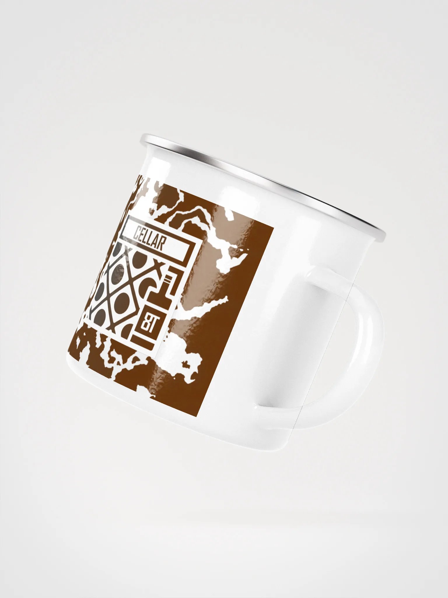 Cellar 8T Whisky - Smoked Oak - Enamel Mug product image (3)