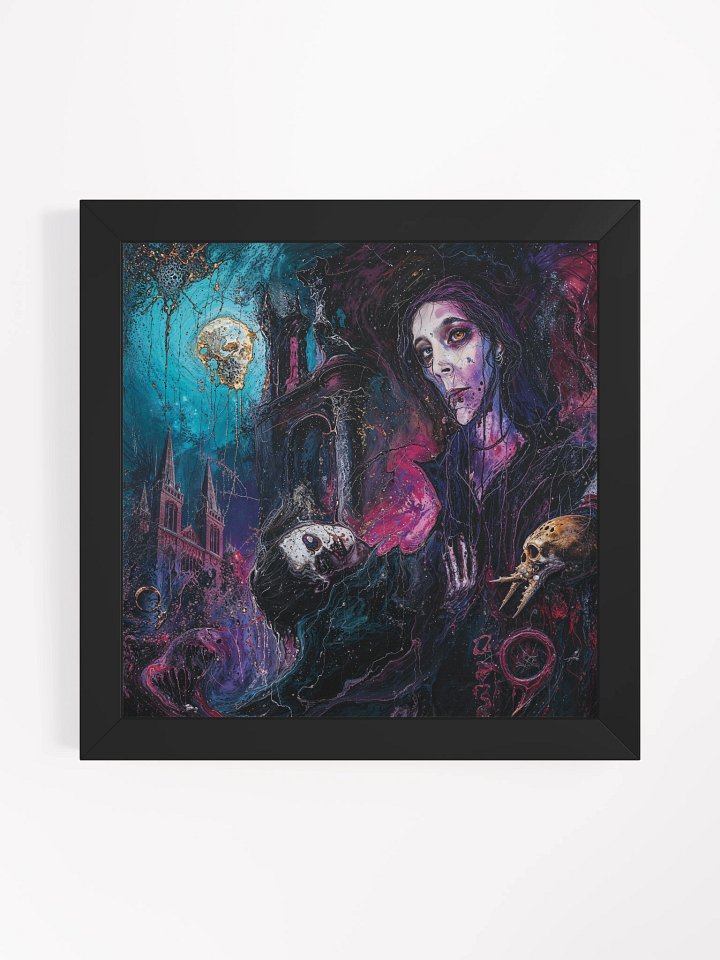 The Mourning of the Hollow Moon Framed Print product image (2)