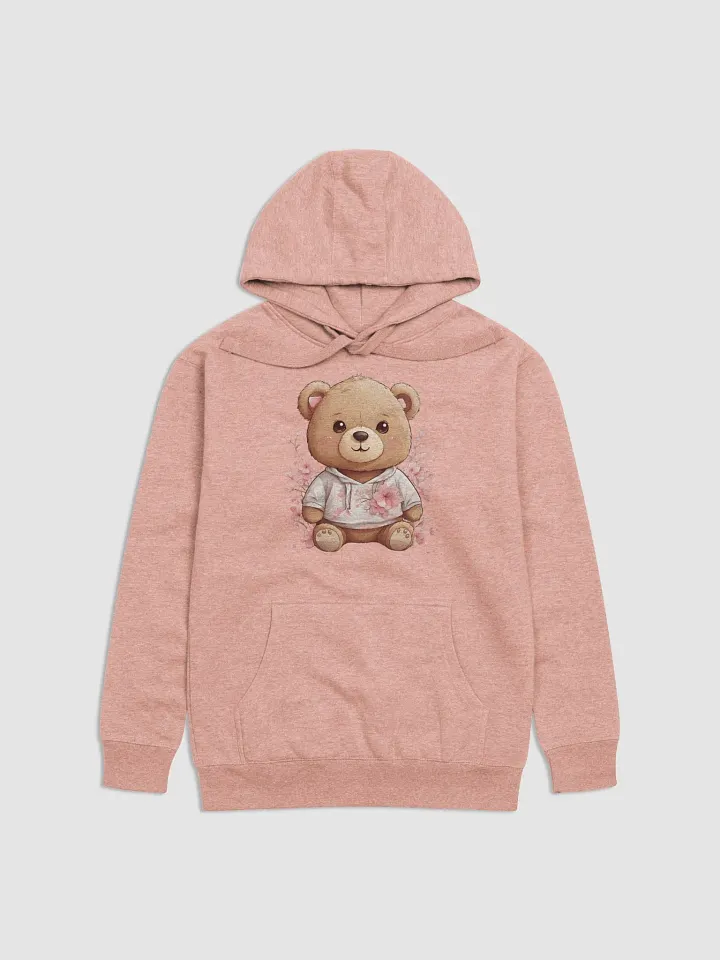 Floral Teddy Bear Unisex Hoodie product image (1)