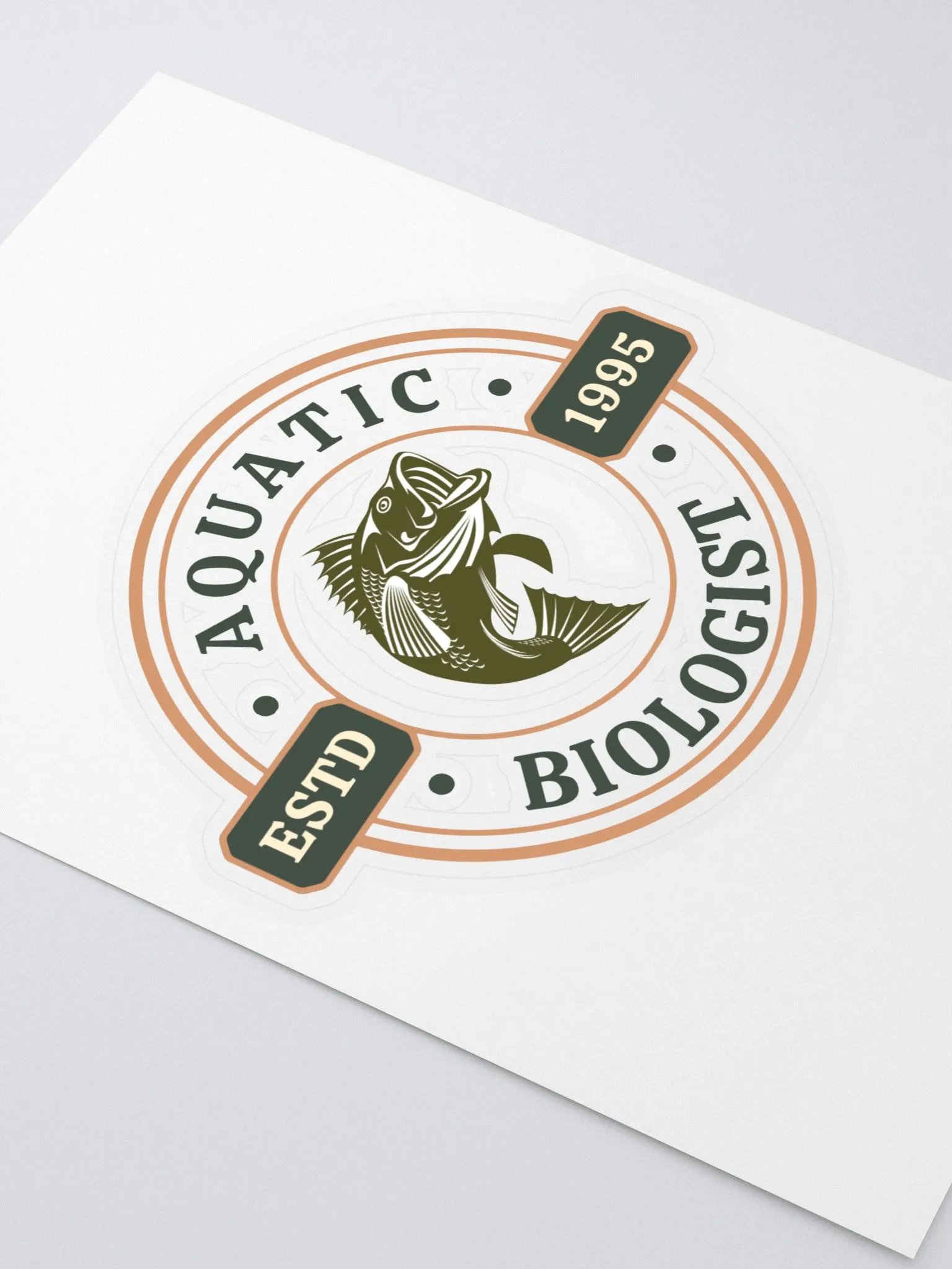 Aquatic Biologist Sticker product image (2)