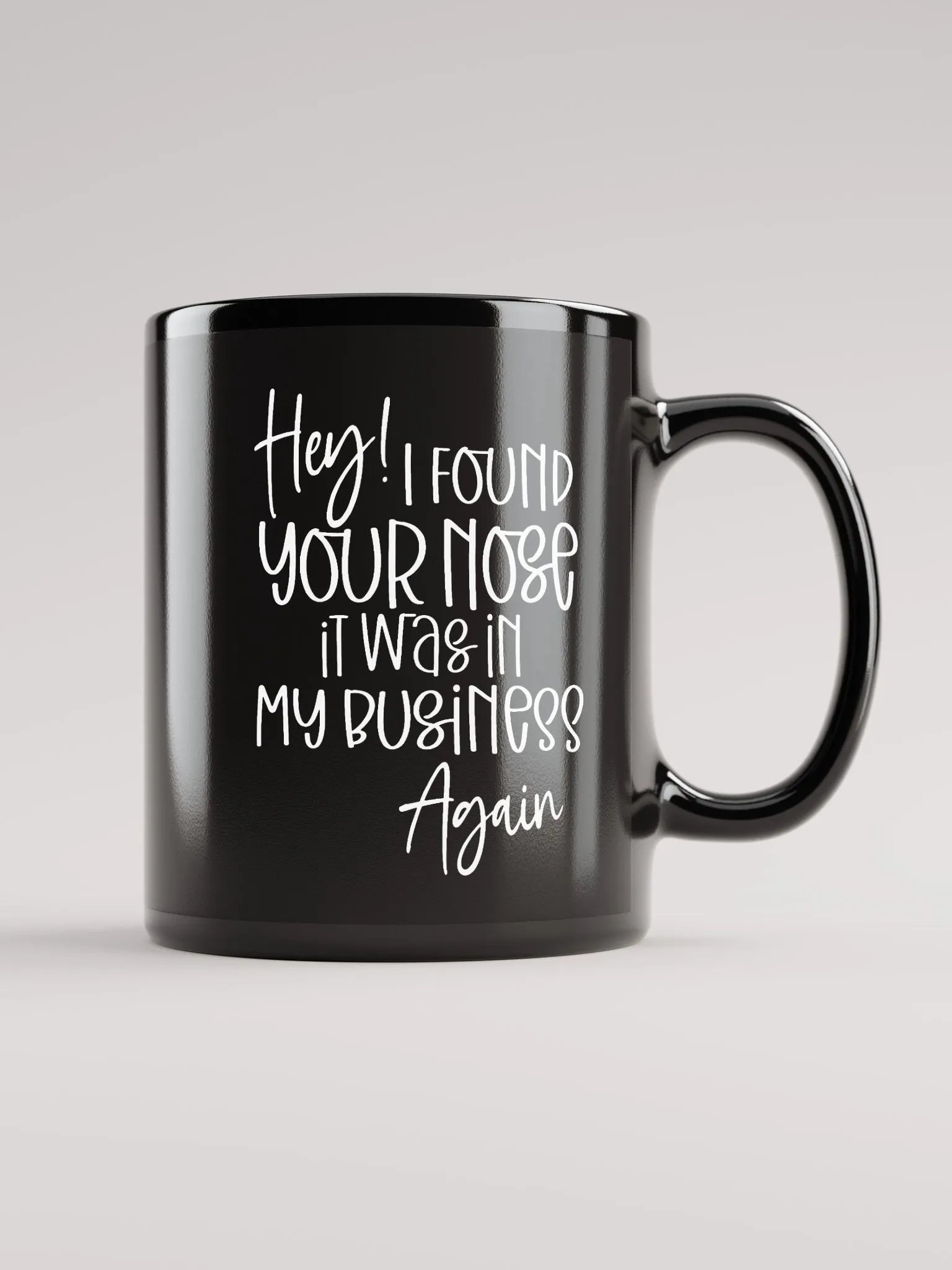 I Found Your Nose Mug product image (1)