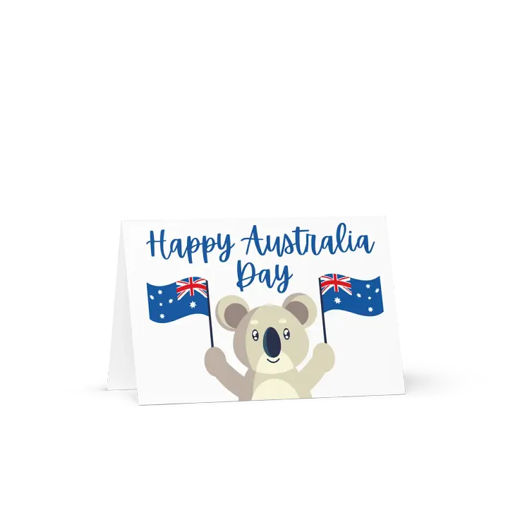 Koala Australia Day Greeting Card product image (2)