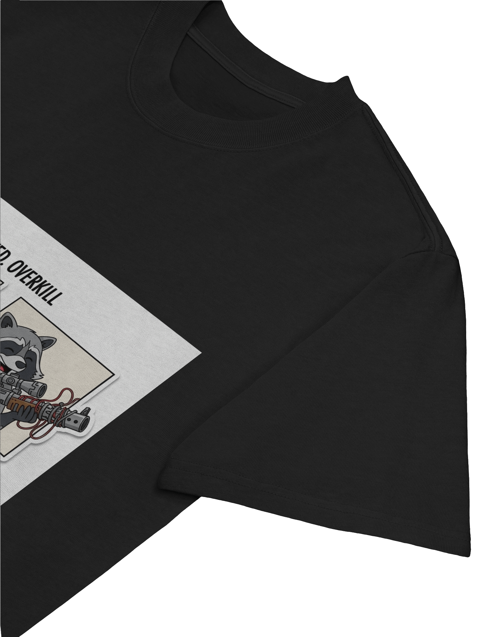 Adapted Overkill Raccoon Comic T-Shirt product image (17)