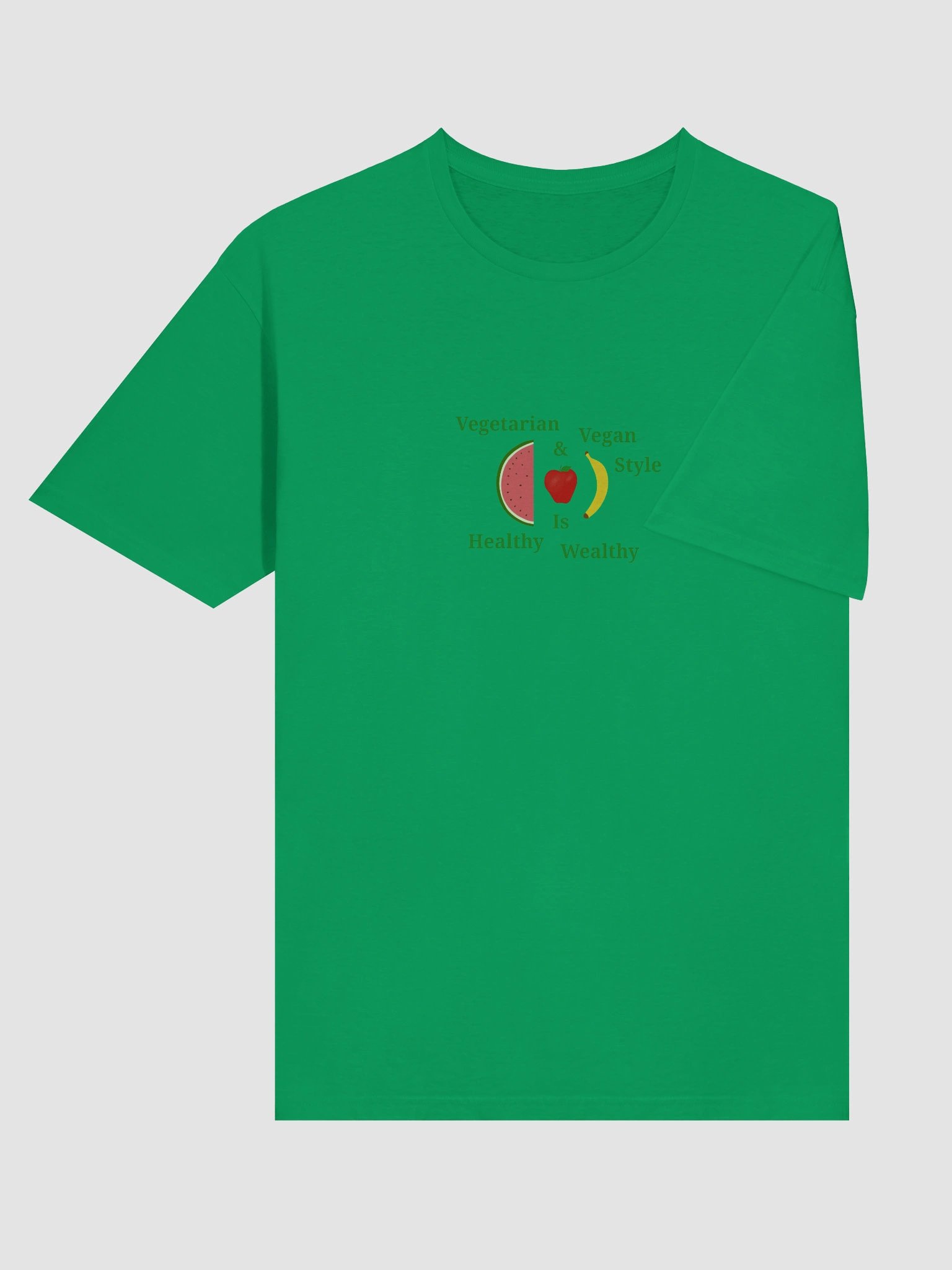 Healthy Wealthy Vegetarian T-Shirt product image (6)