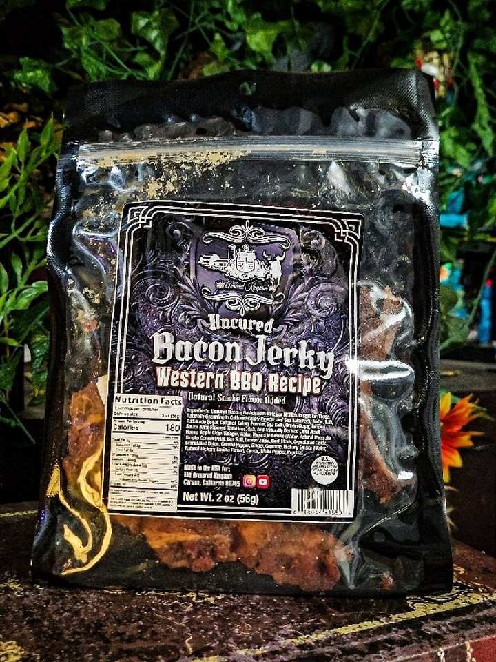 The Armored Kingdom Western BBQ Recipe Bacon Jerky product image (1)