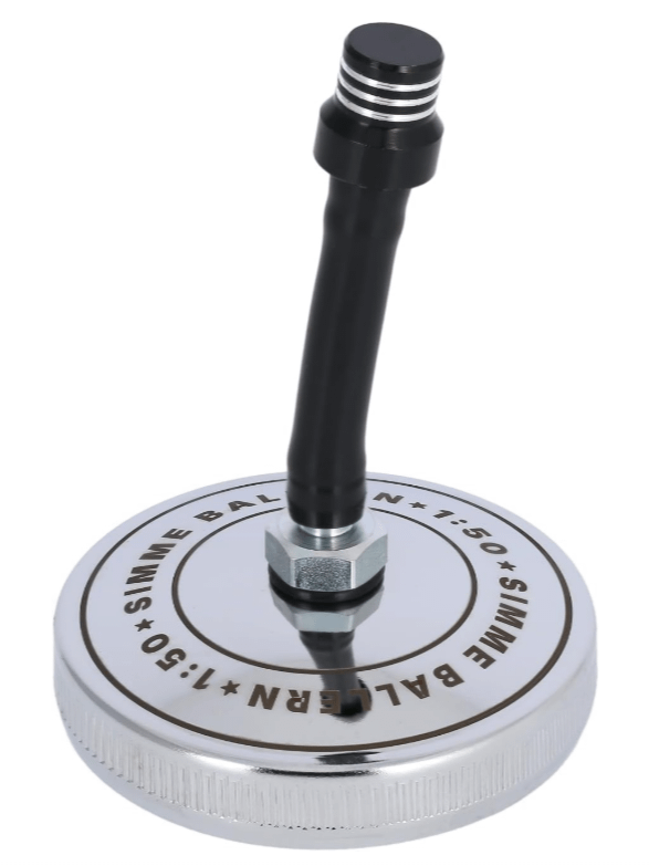 Tankdeckel mit Entlüftungsventil "Simme Ballern", Schwarz/Chrom product image (3)