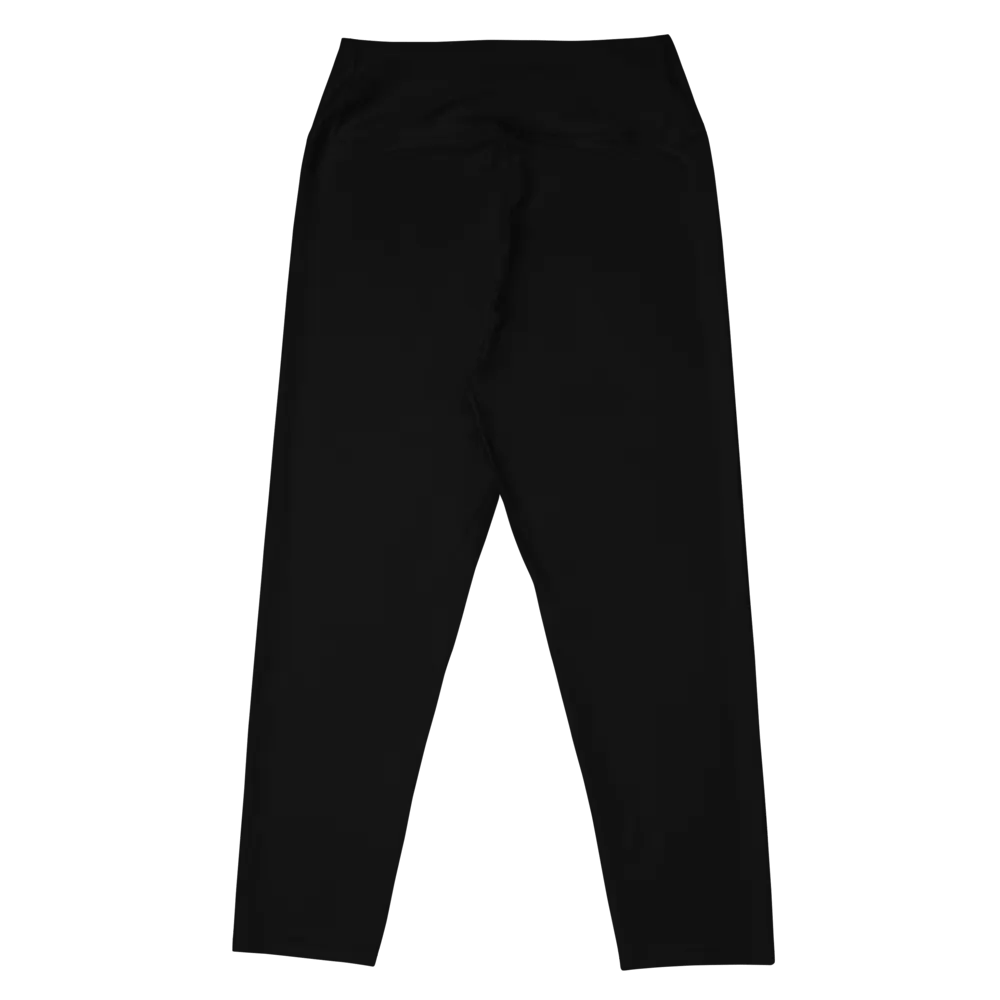 Pure Black Yoga Capri Leggings product image (8)