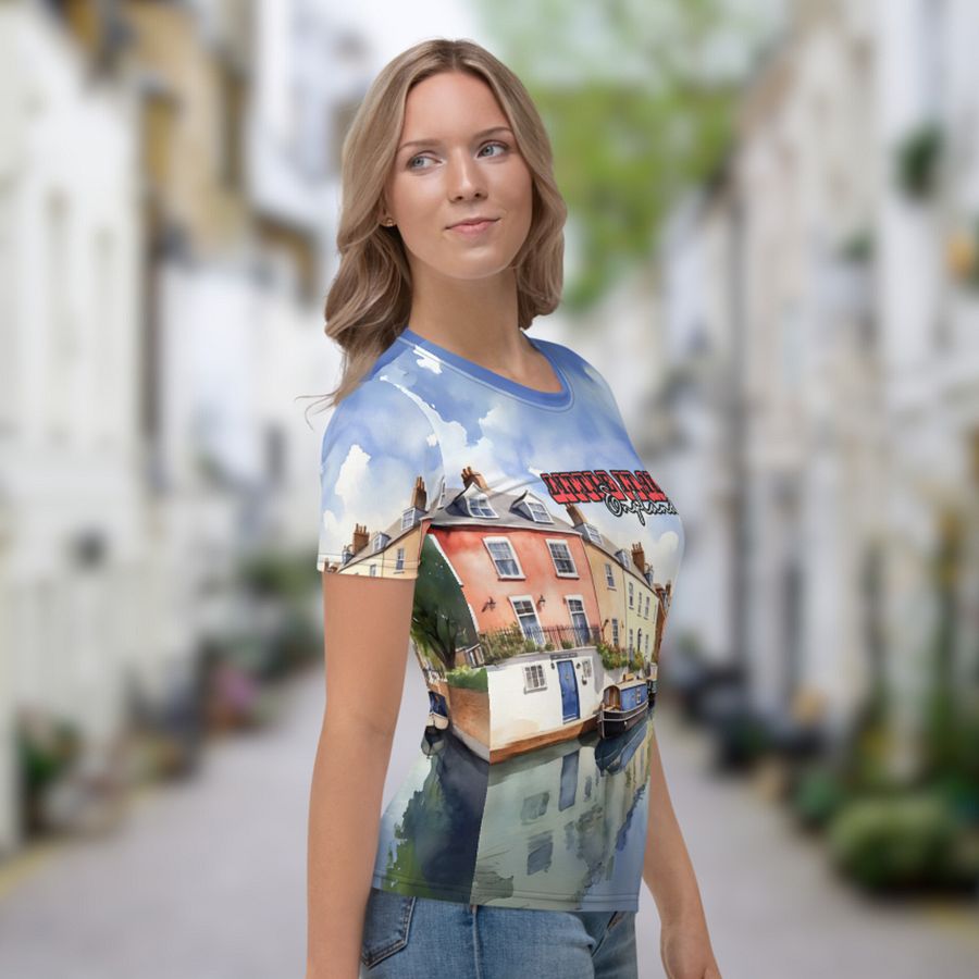 Little Italy - England - All Over Print - Watercolor - T-shirt product image (3)