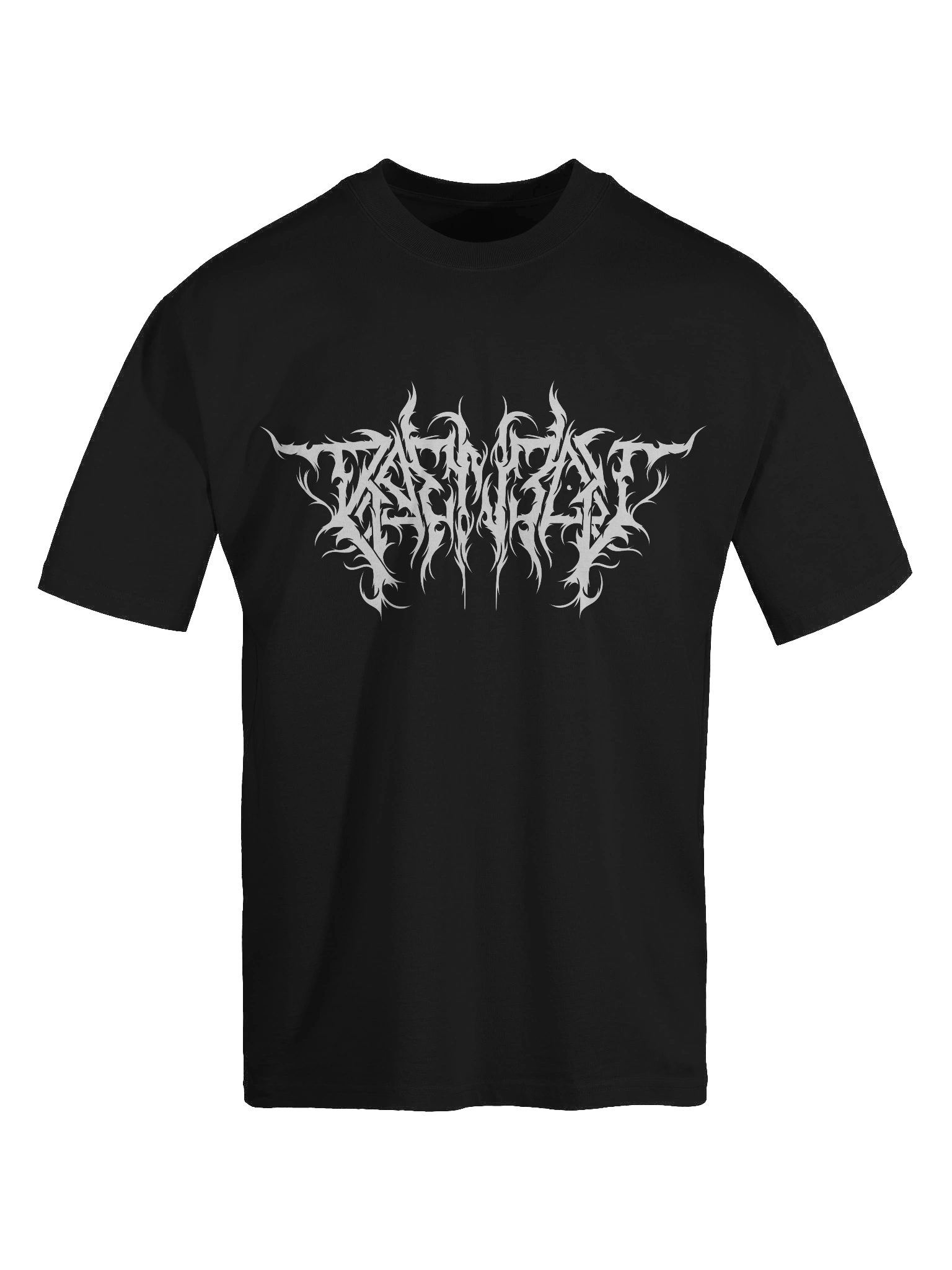 Black Metal RAENBOU Oversized Tee product image (6)