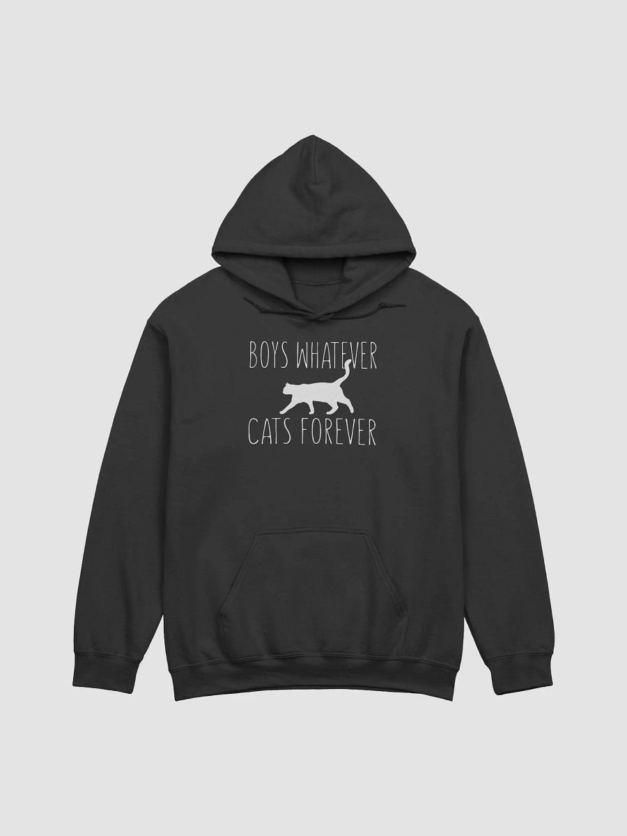 Boys whatever cats forever - hoodie product image (1)