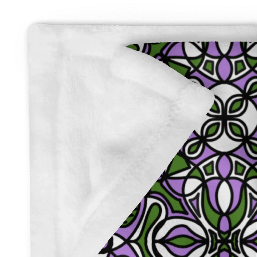 Gender Queer Abstract Cozy Blanket product image (3)